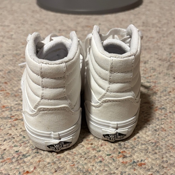 Vans Classic White High-Top Sneakers - Picture 3 of 11